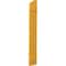 Ekena Millwork Americraft 2-Board (2 Batten) Wood Joined Board-n-Batten Shutters w/Ellipt Top, ARW101BE207X77TUH, PR ARW101BE207X77TUH - alternate 6